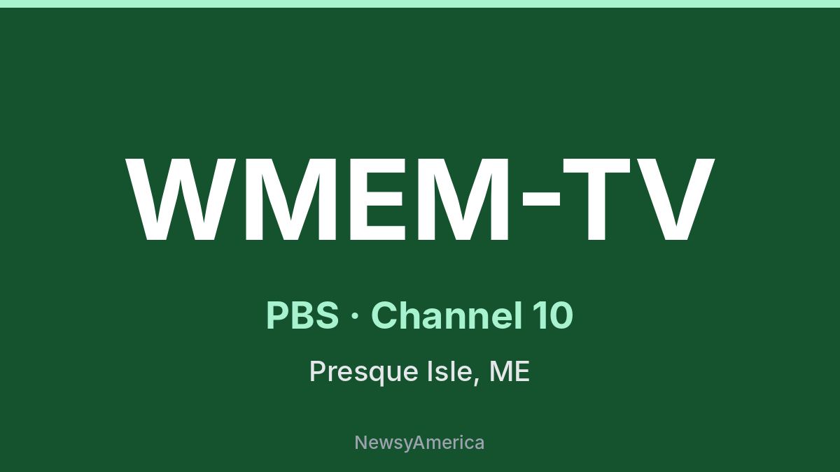 WMEM-TV – PBS 10 Presque Isle