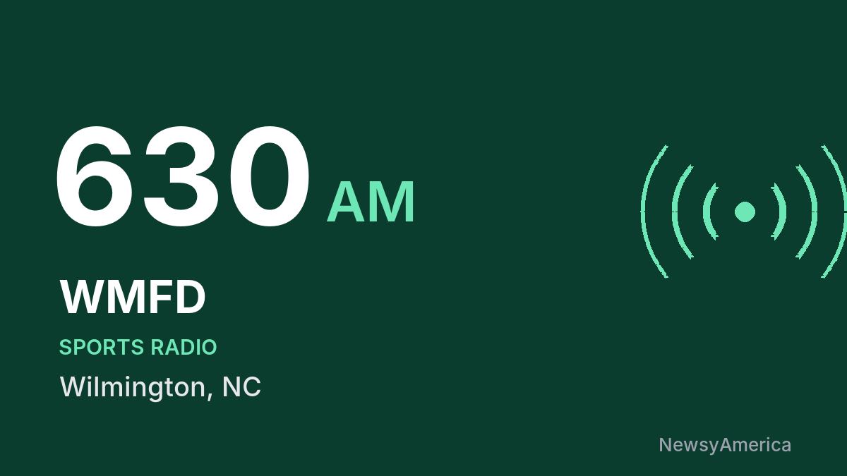 WMFD 630 AM – Wilmington