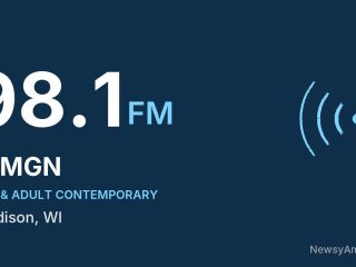 WMGN 98.1 FM, Madison, WI