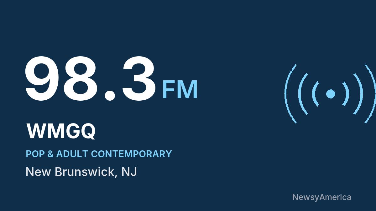 WMGQ 98.3 FM – New Brunswick