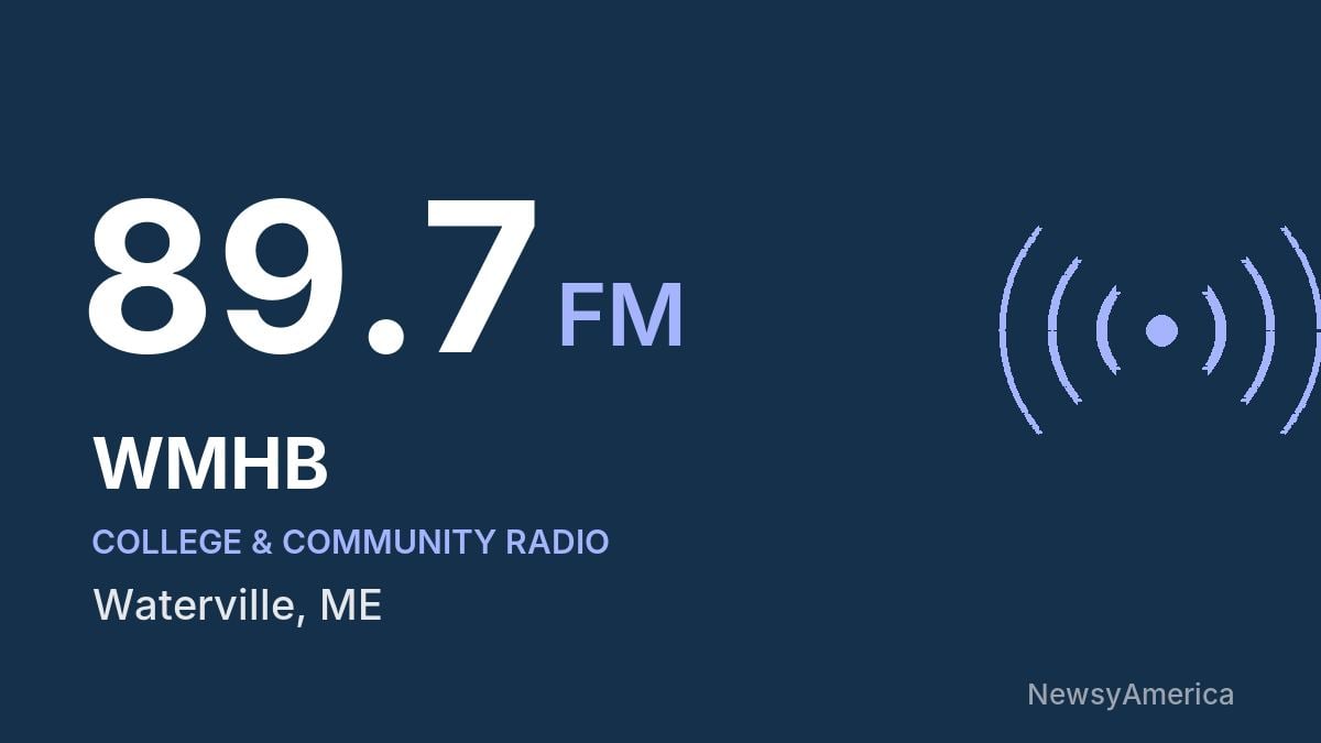 WMHB 89.7 FM – Waterville