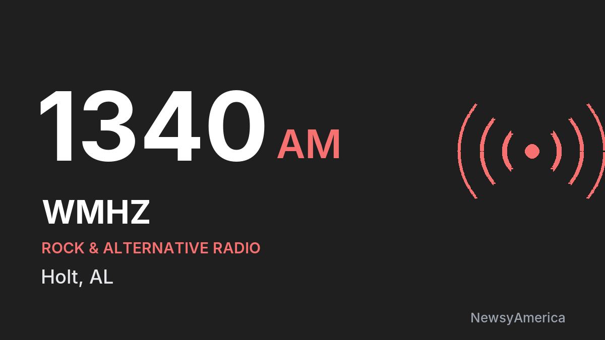WMHZ 1340 AM – Holt
