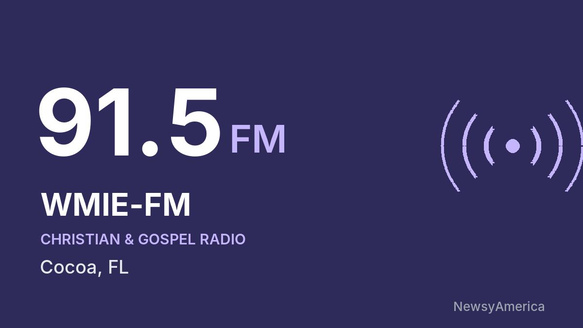 WMIE-FM 91.5 FM – Cocoa