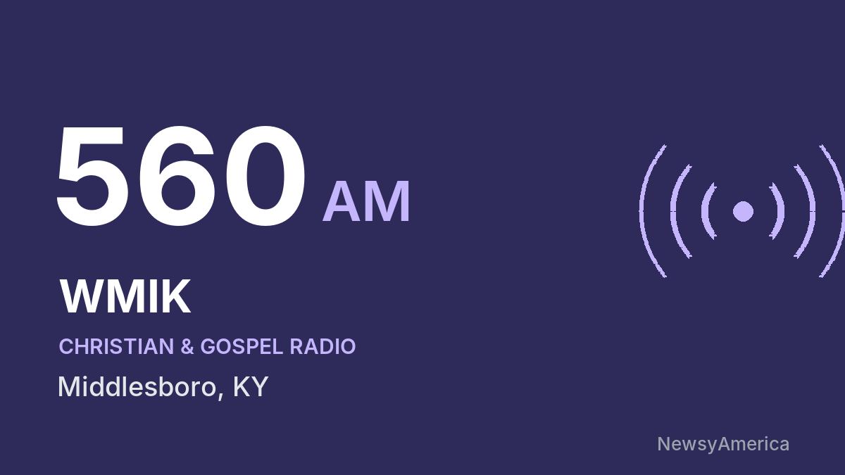 WMIK 560 AM – Middlesboro