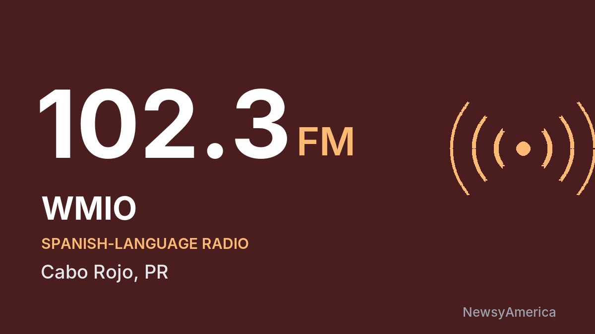 WMIO 102.3 FM – Cabo Rojo