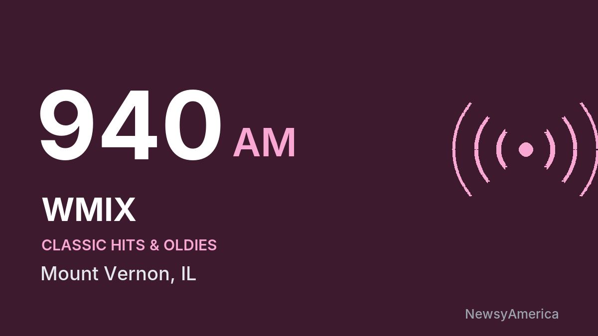 WMIX 940 AM – Mount Vernon