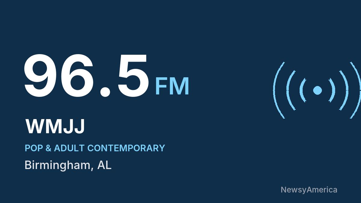 WMJJ 96.5 FM – Birmingham
