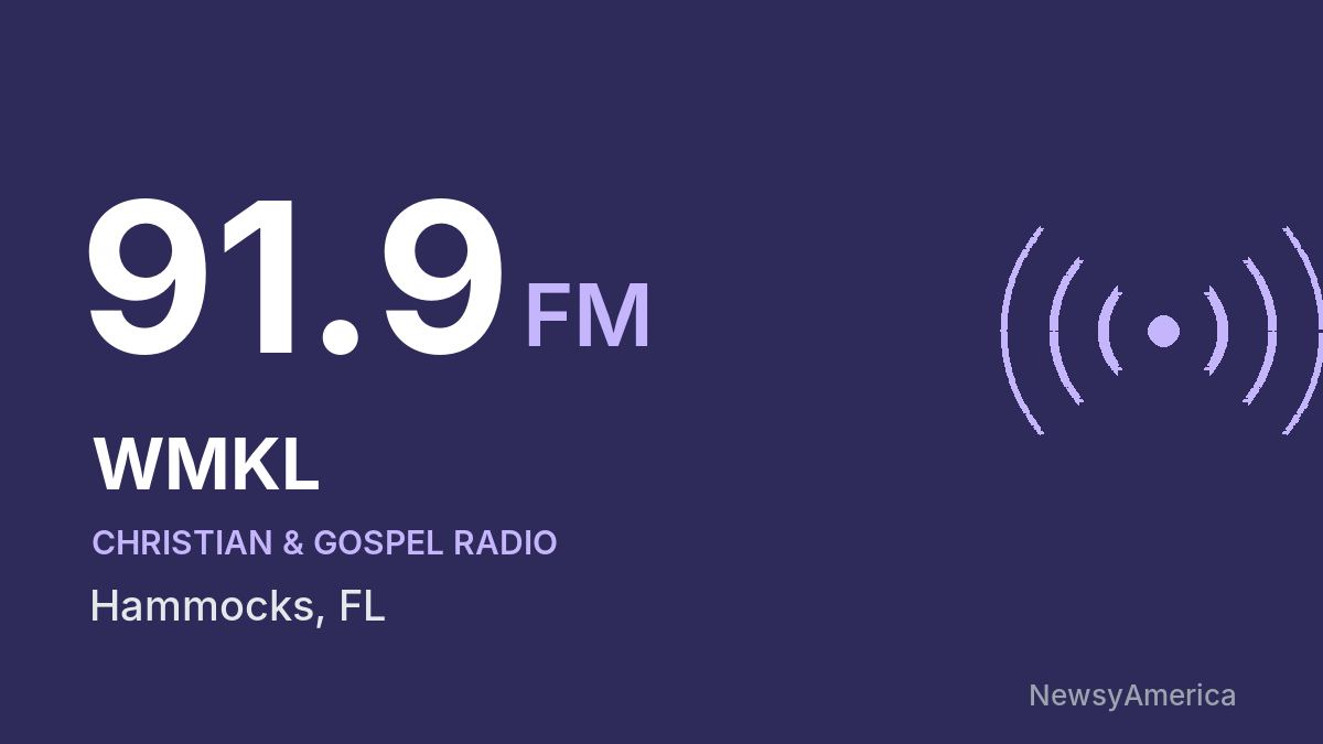 WMKL 91.9 FM – Hammocks