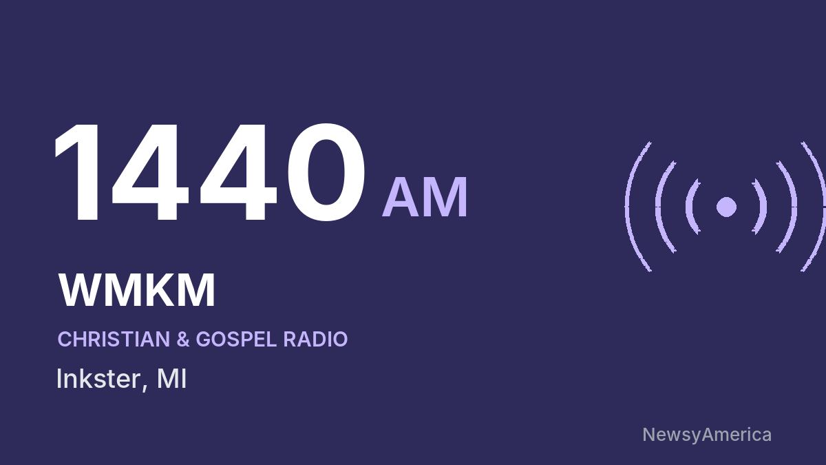 WMKM 1440 AM – Inkster