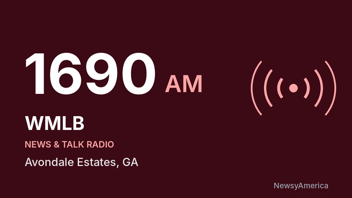 WMLB 1690 AM – Avondale Estates