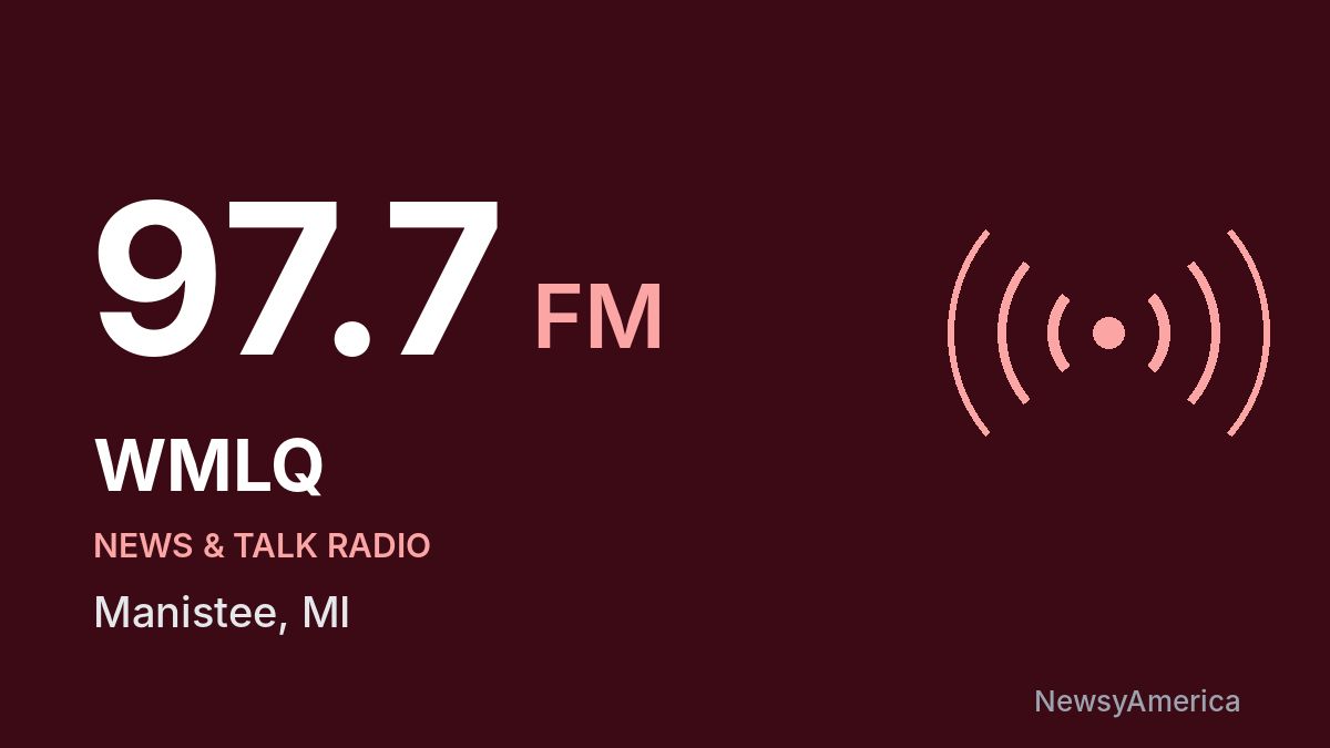 WMLQ 97.7 FM – Manistee