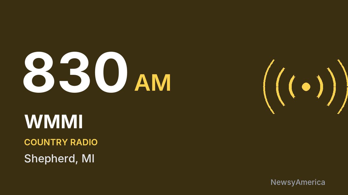 WMMI 830 AM – Shepherd