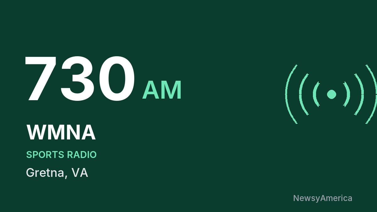WMNA 730 AM – Gretna