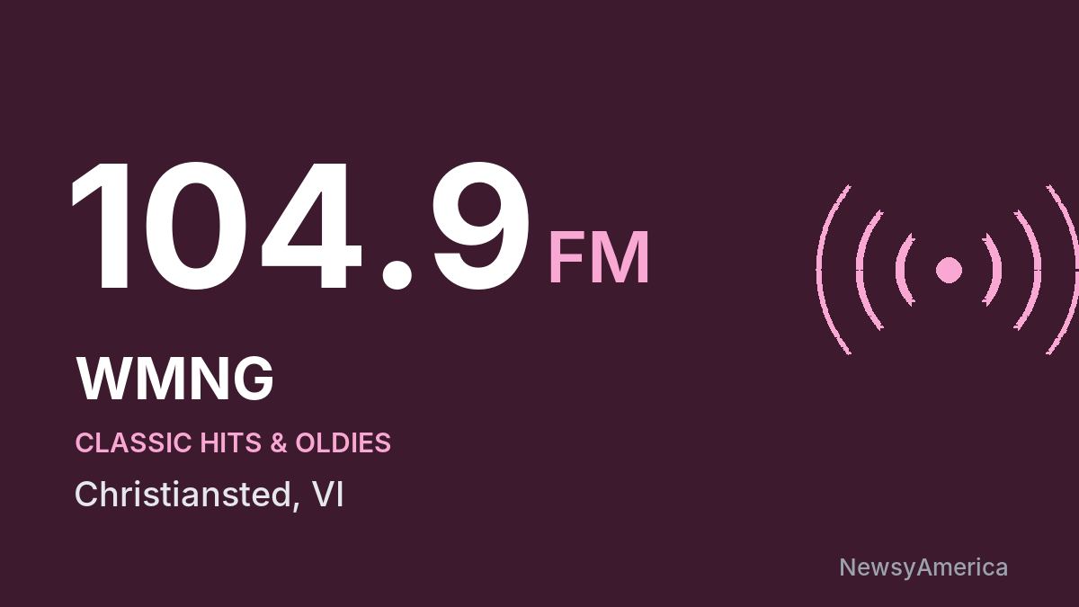 WMNG 104.9 FM – Christiansted