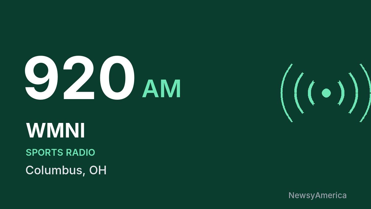 WMNI 920 AM – Columbus