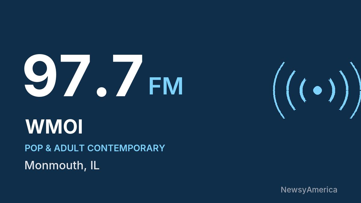 WMOI 97.7 FM – Monmouth