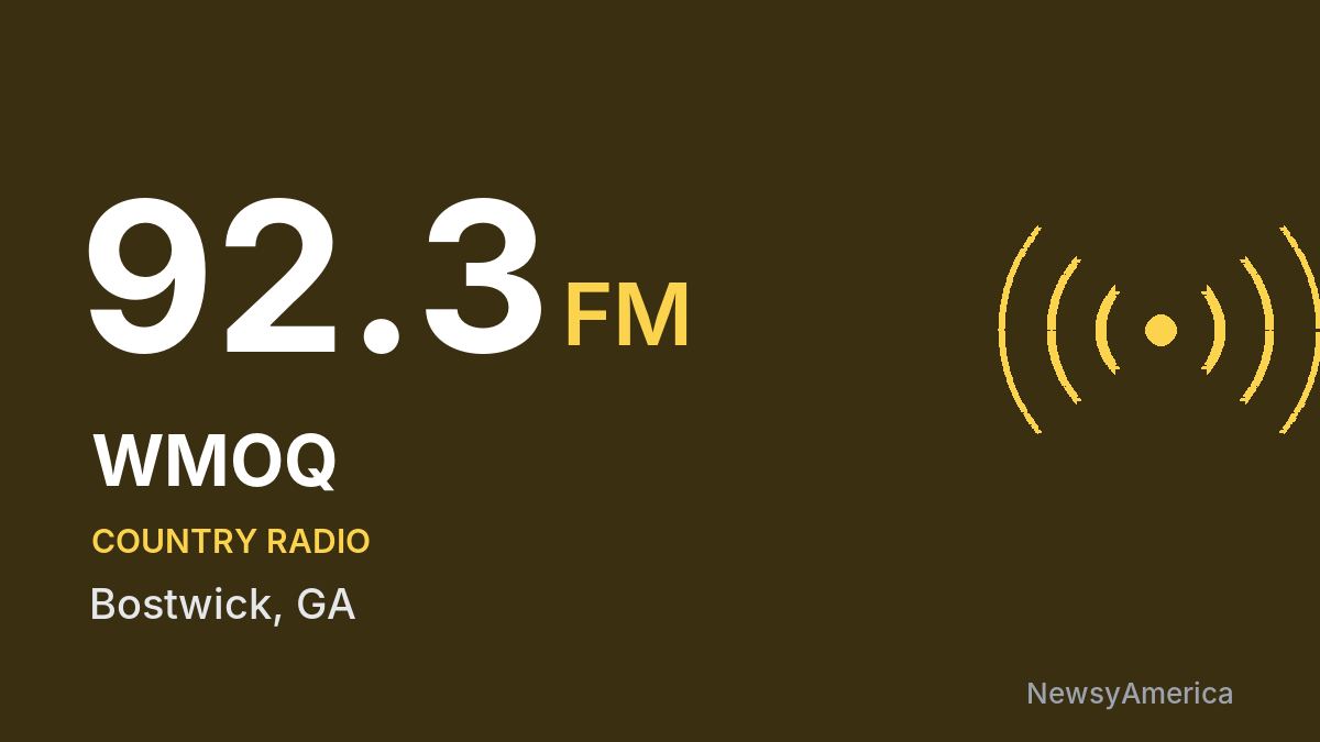 WMOQ 92.3 FM – Bostwick