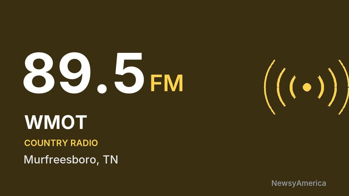 WMOT 89.5 FM – Murfreesboro