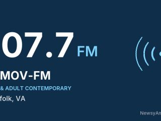 WMOV-FM 107.7 FM, Norfolk, VA