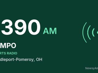 WMPO 1390 AM, Middleport-Pomeroy, OH