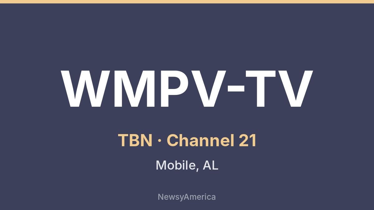 WMPV-TV – TBN 21 Mobile