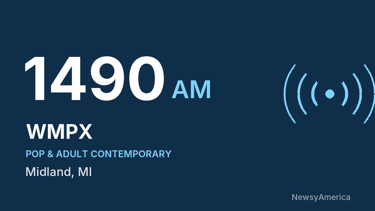 WMPX 1490 AM – Midland