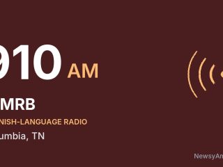 WMRB 910 AM, Columbia, TN