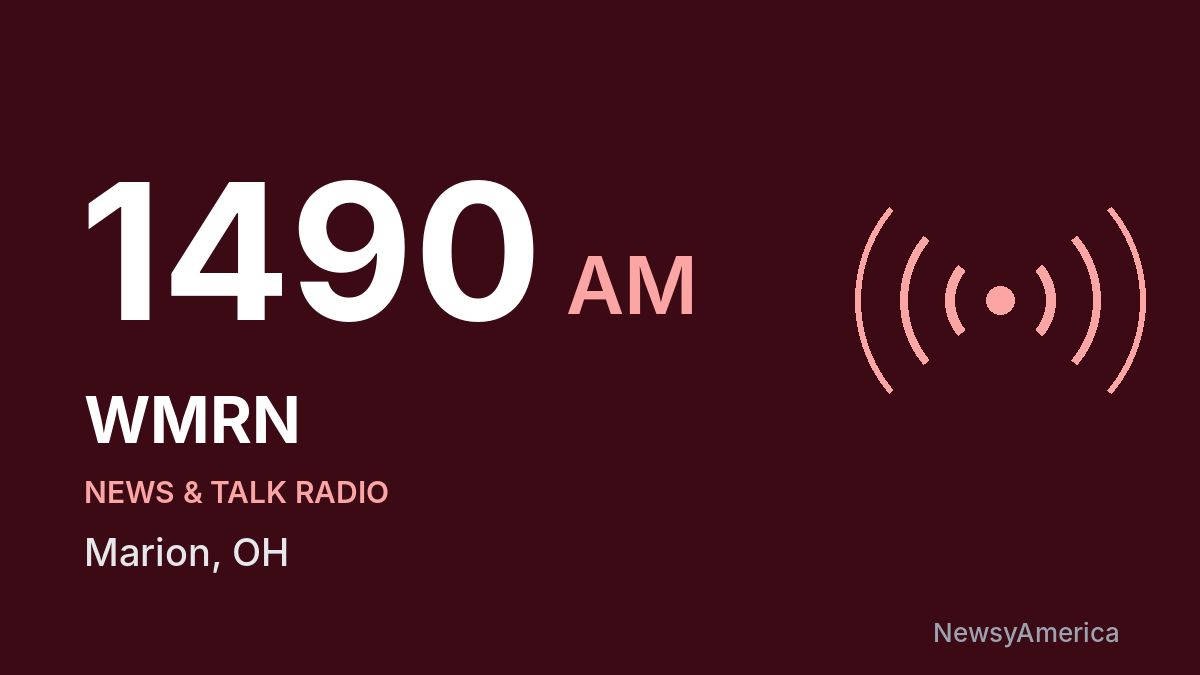 WMRN 1490 AM – Marion