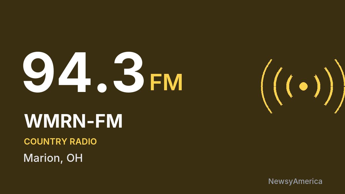 WMRN-FM 94.3 FM – Marion