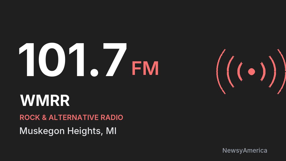 WMRR 101.7 FM – Muskegon Heights