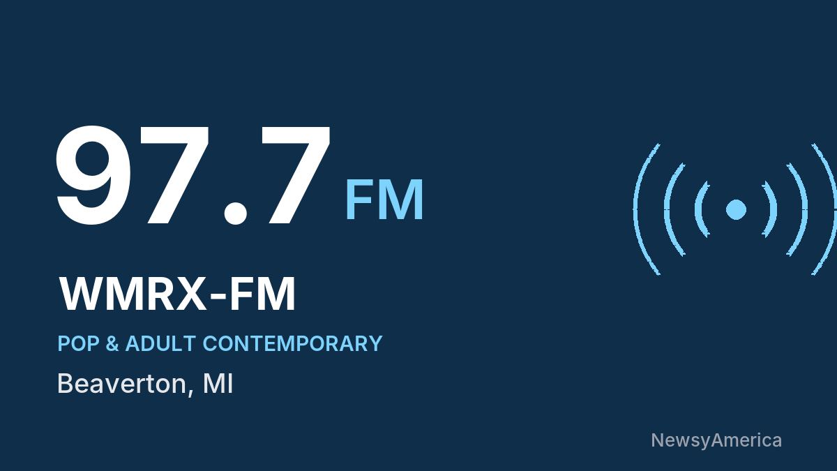WMRX-FM 97.7 FM – Beaverton