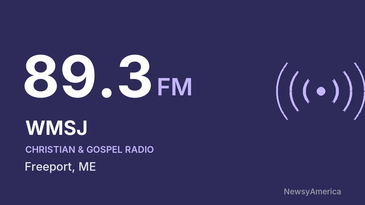 WMSJ 89.3 FM – Freeport