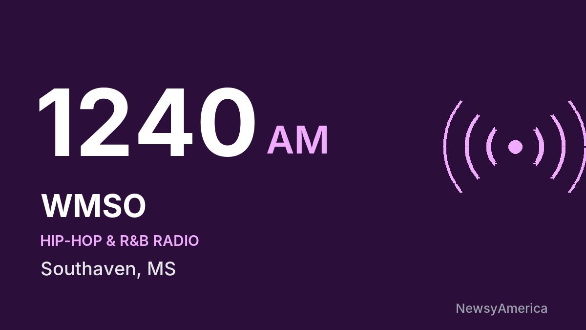 WMSO 1240 AM – Southaven