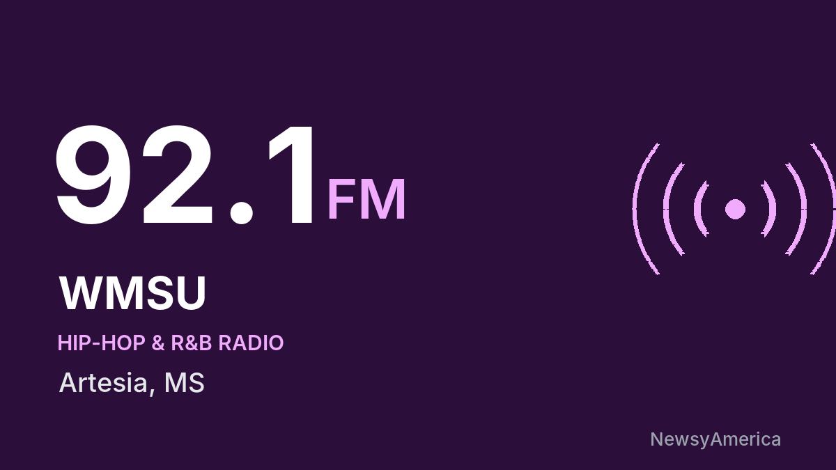 WMSU 92.1 FM – Artesia
