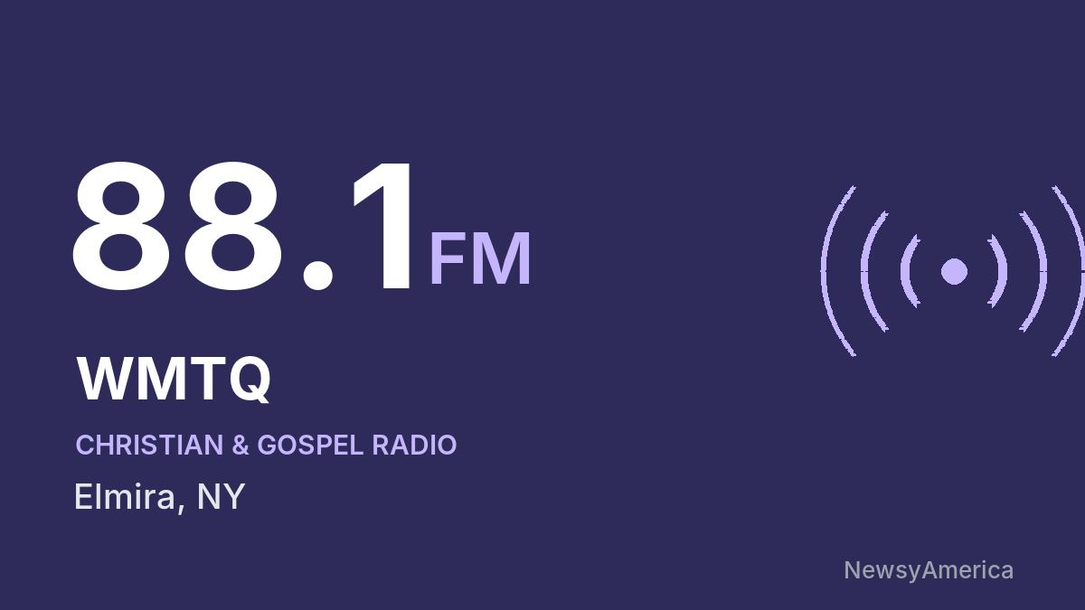 WMTQ 88.1 FM – Elmira