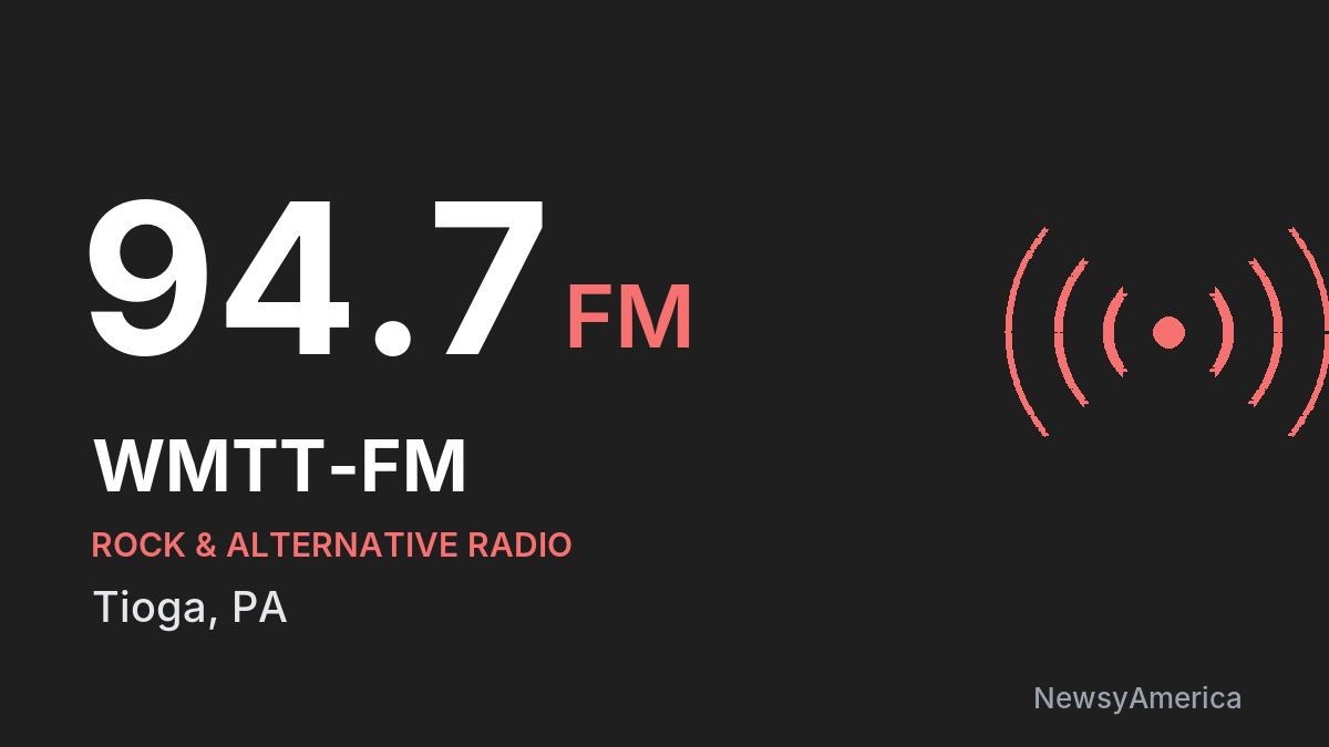 WMTT-FM 94.7 FM – Tioga