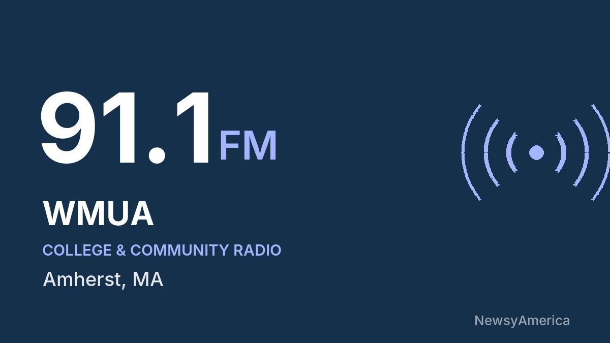 WMUA 91.1 FM – Amherst