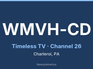 WMVH-CD channel 26, Charleroi, PA