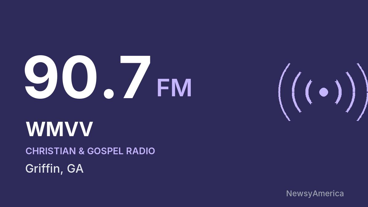 WMVV 90.7 FM – Griffin