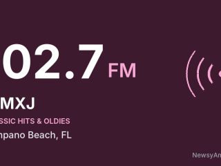 WMXJ 102.7 FM, Pompano Beach, FL