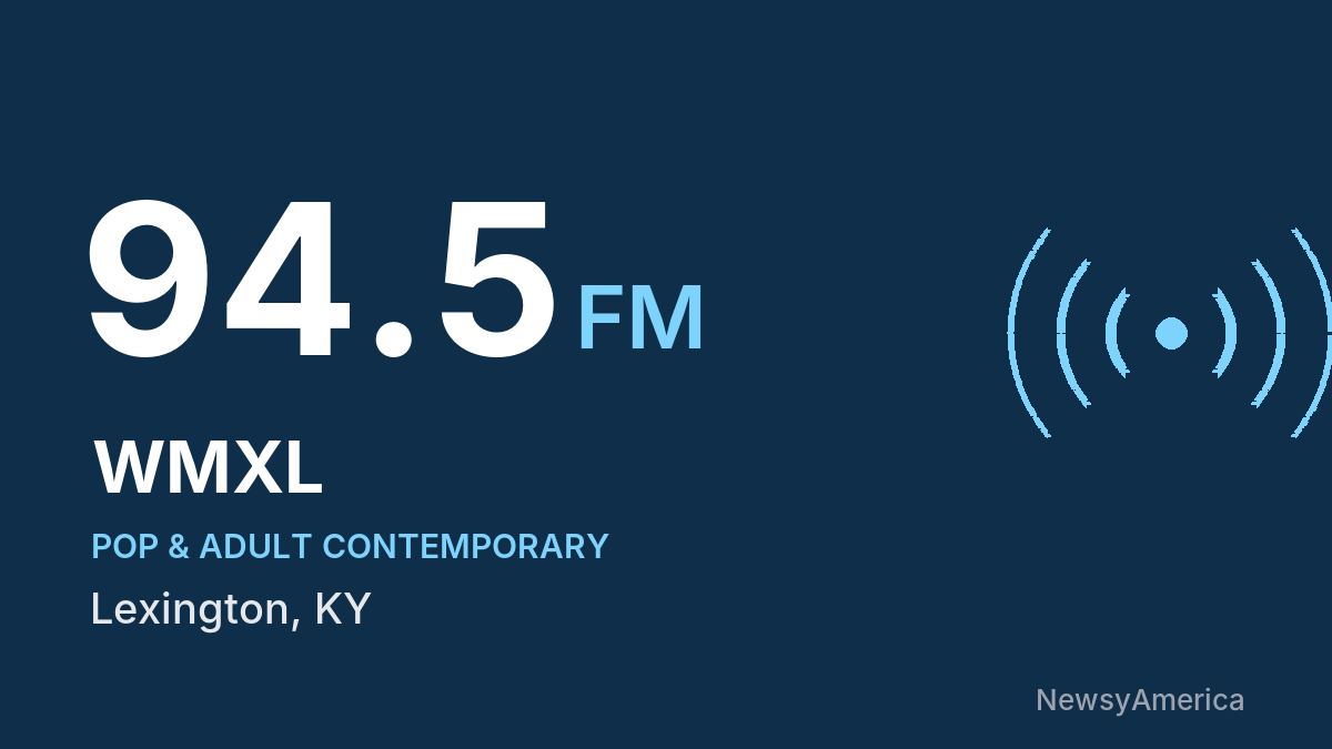 WMXL 94.5 FM – Lexington