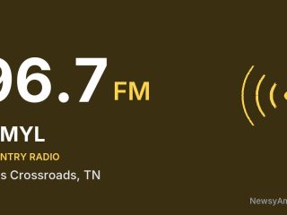 WMYL 96.7 FM, Halls Crossroads, TN