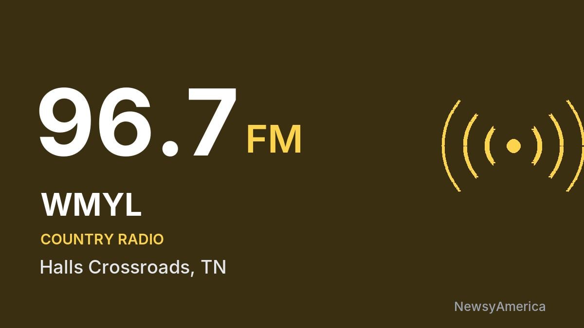 WMYL 96.7 FM – Halls Crossroads