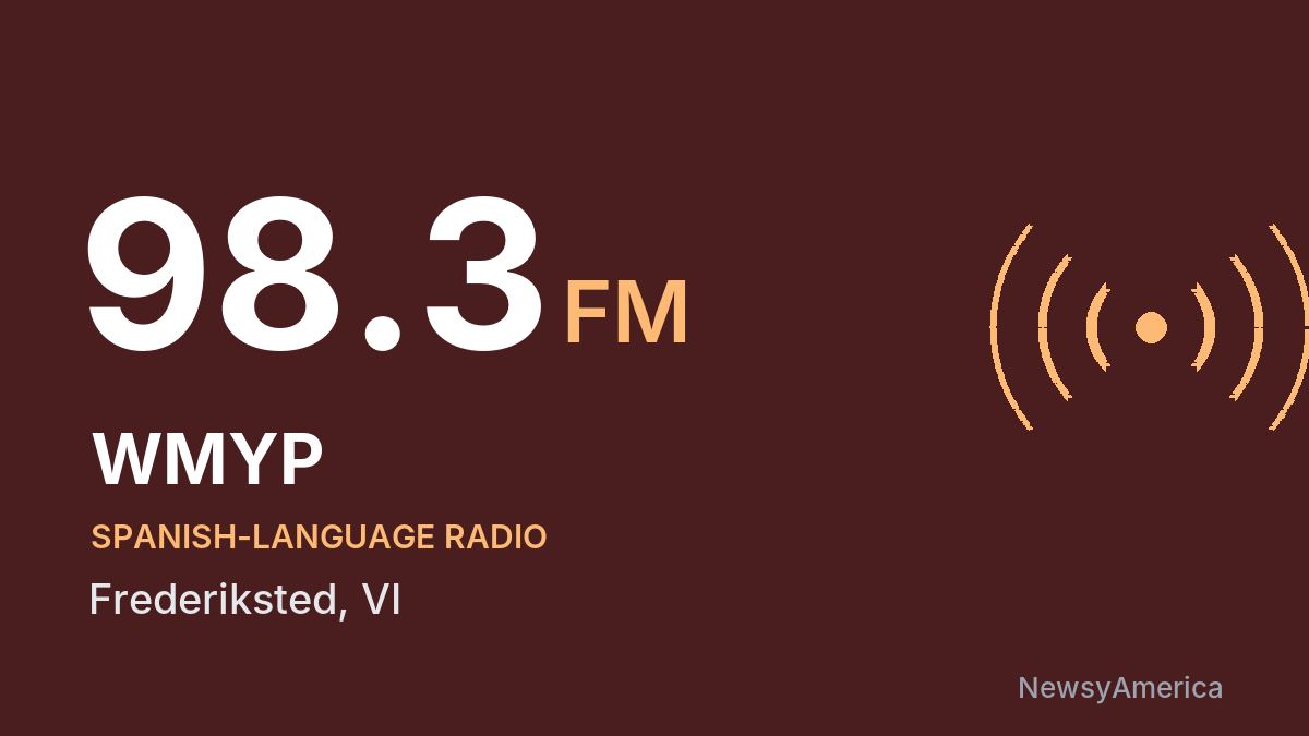 WMYP 98.3 FM – Frederiksted