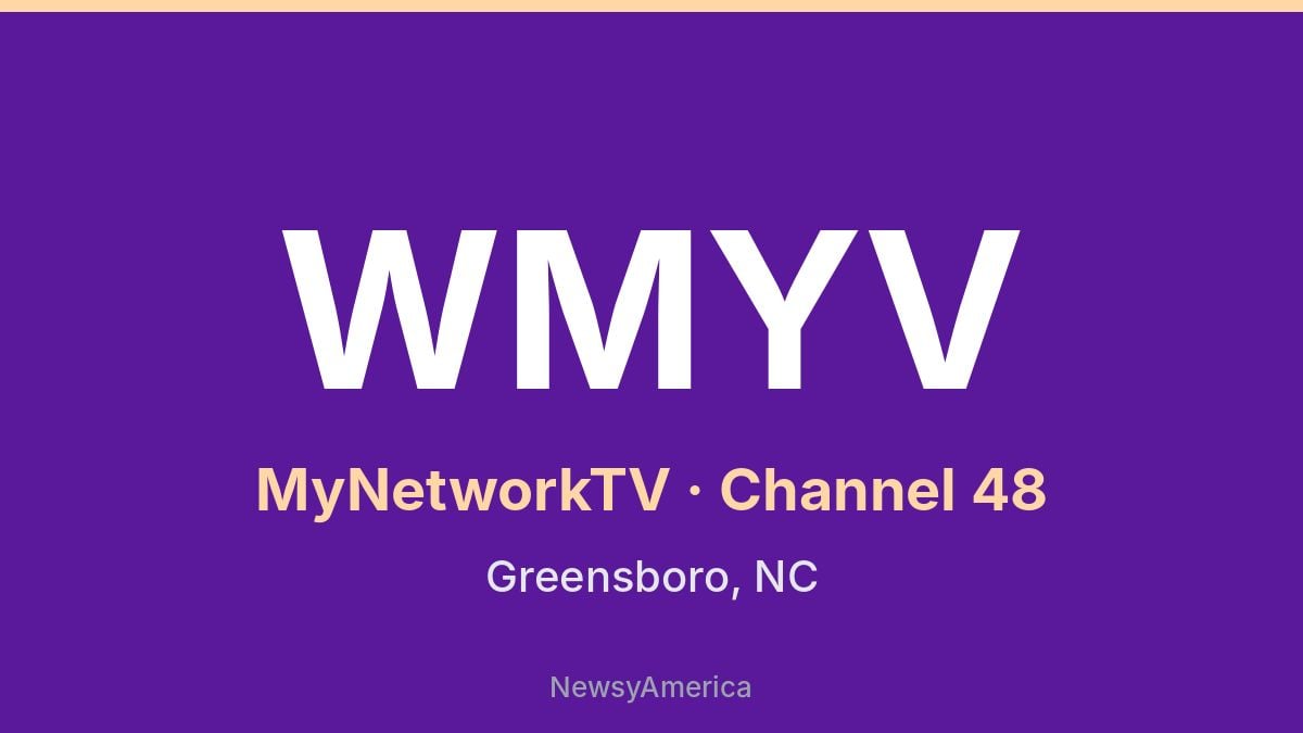 WMYV – MyNetworkTV 48 Greensboro
