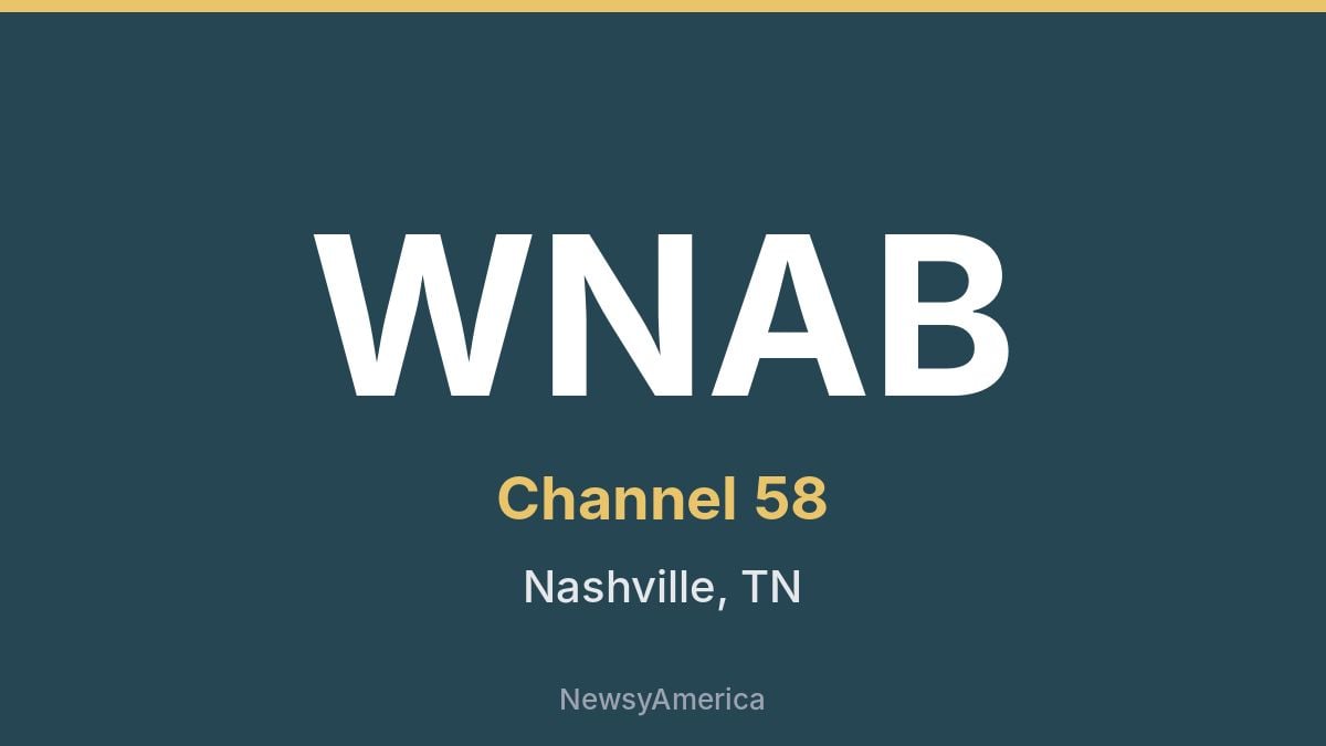 WNAB – Channel 58 Nashville