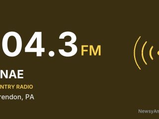 WNAE 104.3 FM, Clarendon, PA