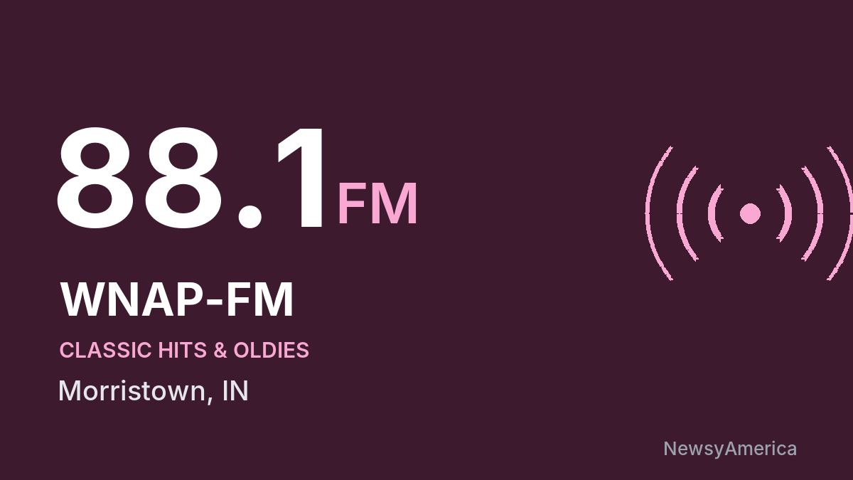 WNAP-FM 88.1 FM – Morristown