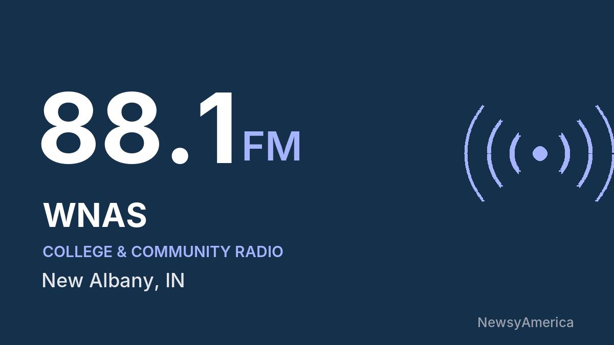 WNAS 88.1 FM – New Albany