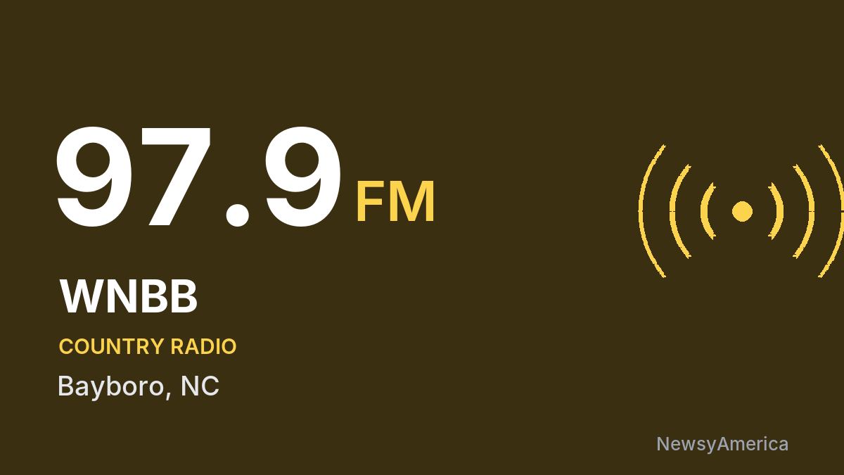 WNBB 97.9 FM – Bayboro